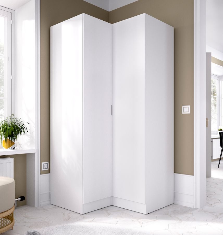 ESSEN Armario Rincon con puertas blanco - 3