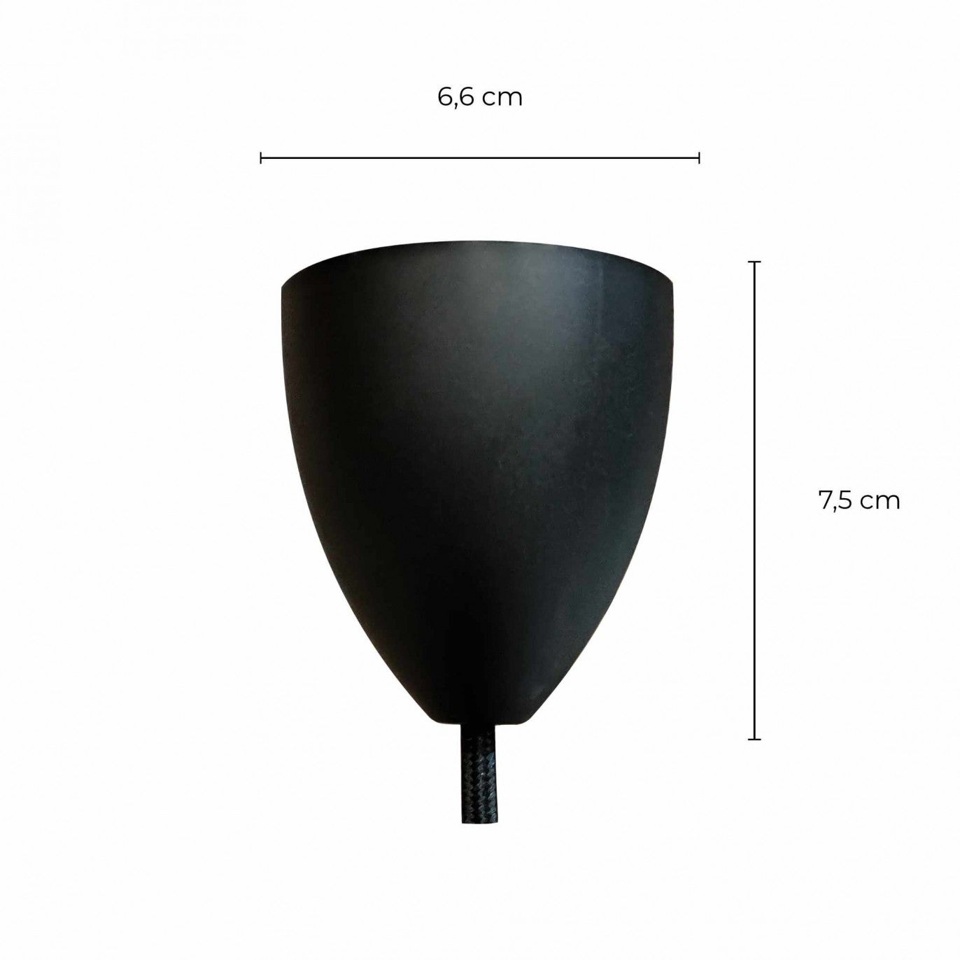 Suspension en métal globe terrestre - MAP - Noir - C-Création - 6