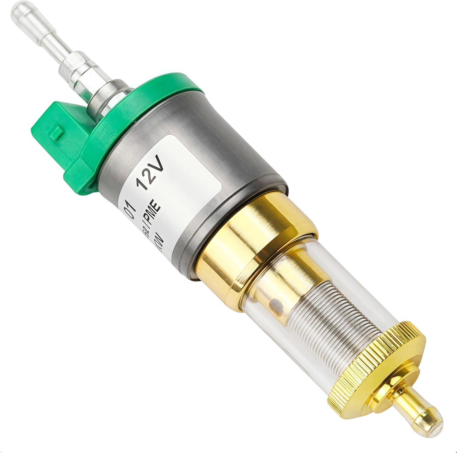 Pompa paliwowa do nagrzewnicy diesla 12V 28ML 1KW-5 KW - Pompa paliwowa do nagrzewnicy powietrza, pompa z podwójnym filtrem, ultra-cicha do silnika