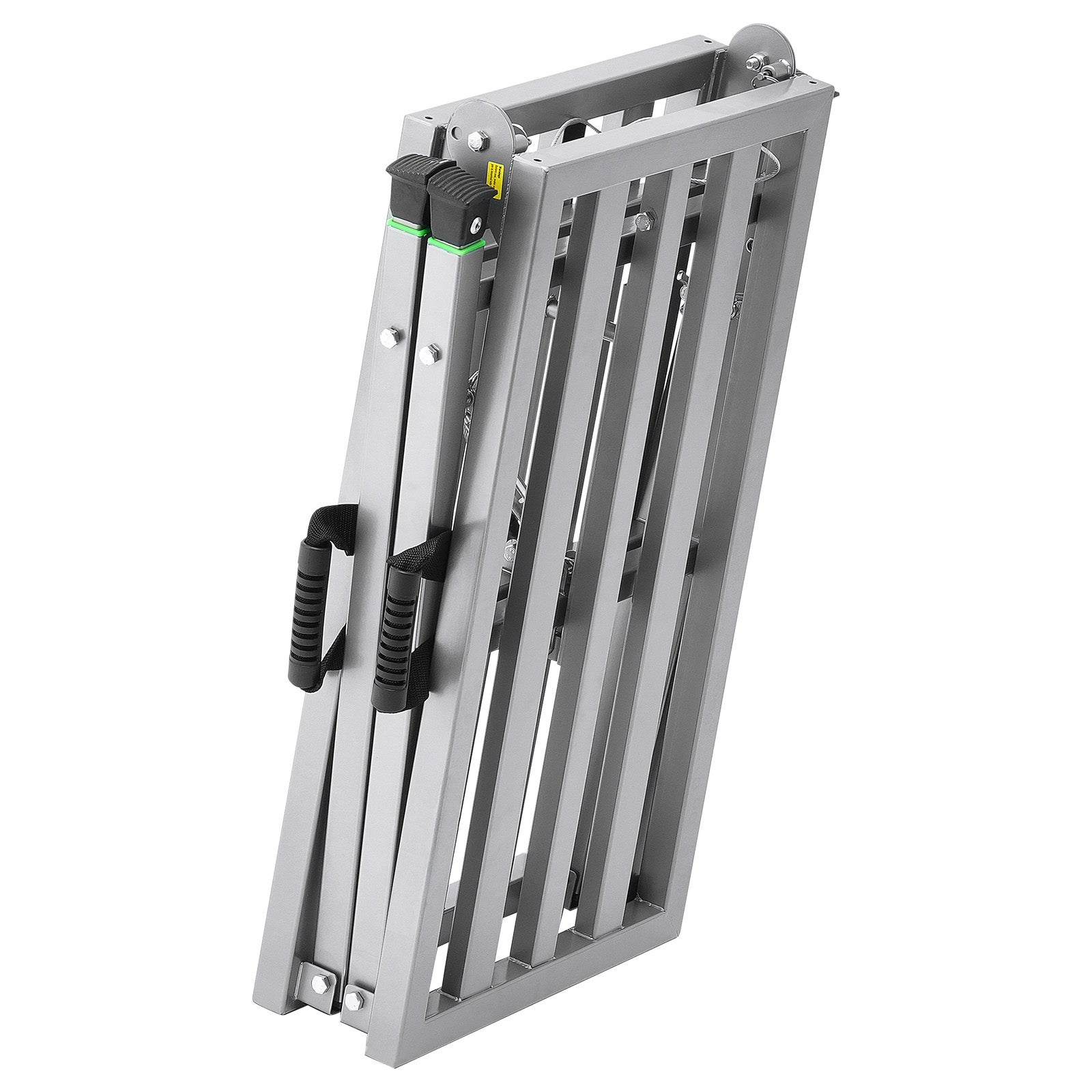 Plateforme de travail,SucceBuy escabeau réglable en acier allié à 4 hauteurs,échafaudage portable,capacité de charge 800 lb - 3