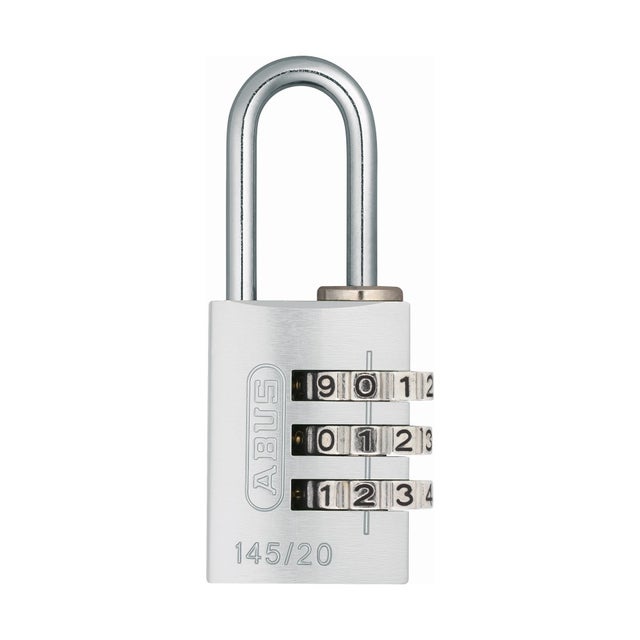 Cadenas à code ABUS 145/20 Couleur - Argent