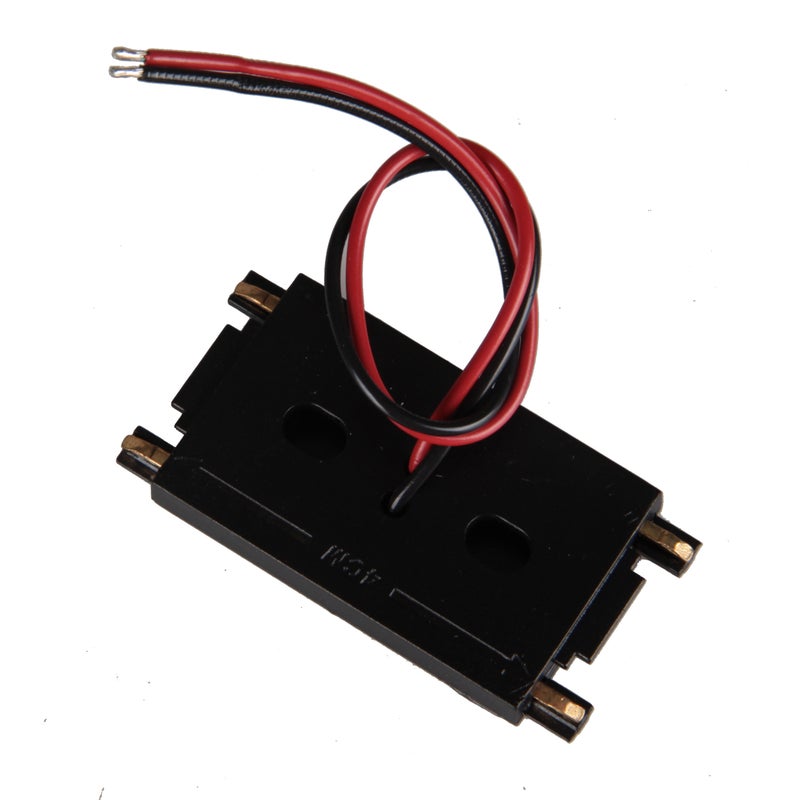 Łącznik zasilający Luxo 48V IP20 do szynoprzewodu czarny mat tracklight MasterLED