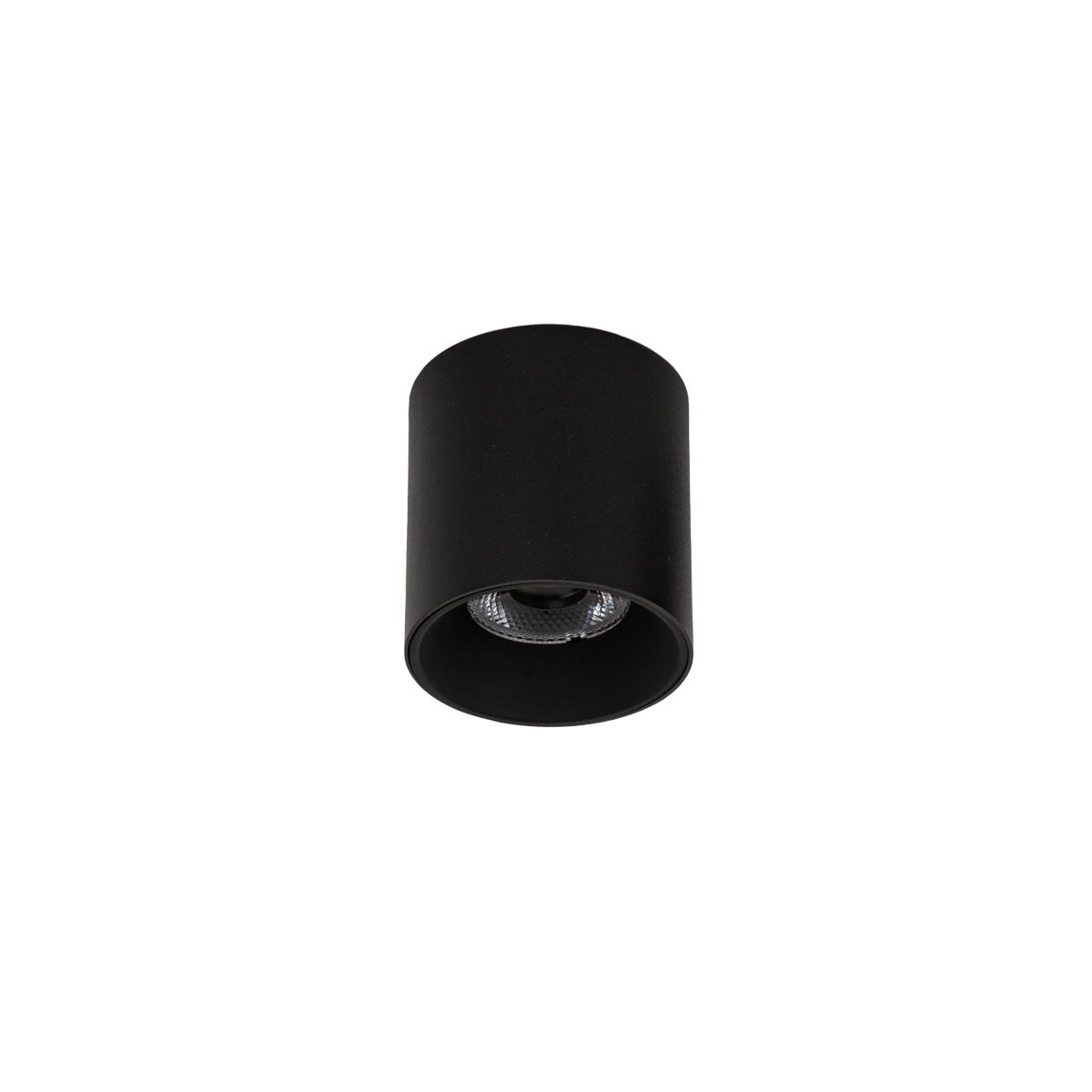 Italux Altisma Spot encastré en saillie de 7,5 cm, noir mat, blanc ...