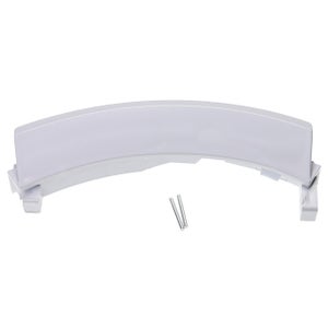 vhbw maniglia per porta/sportello compatibile con Bosch Maxx 7 Sensitive WTV74300FG, WTV74301FG, WTV74302FG, WTV74303FG, WTV76380, WTV76380NL asciugatrice