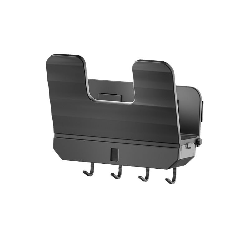 Uchwyt ścienny na pokrywkę garnka z ociekaczem, uchwyt na deskę do krojenia warzyw, nie wymaga wiercenia, a także na przybory kuchenne