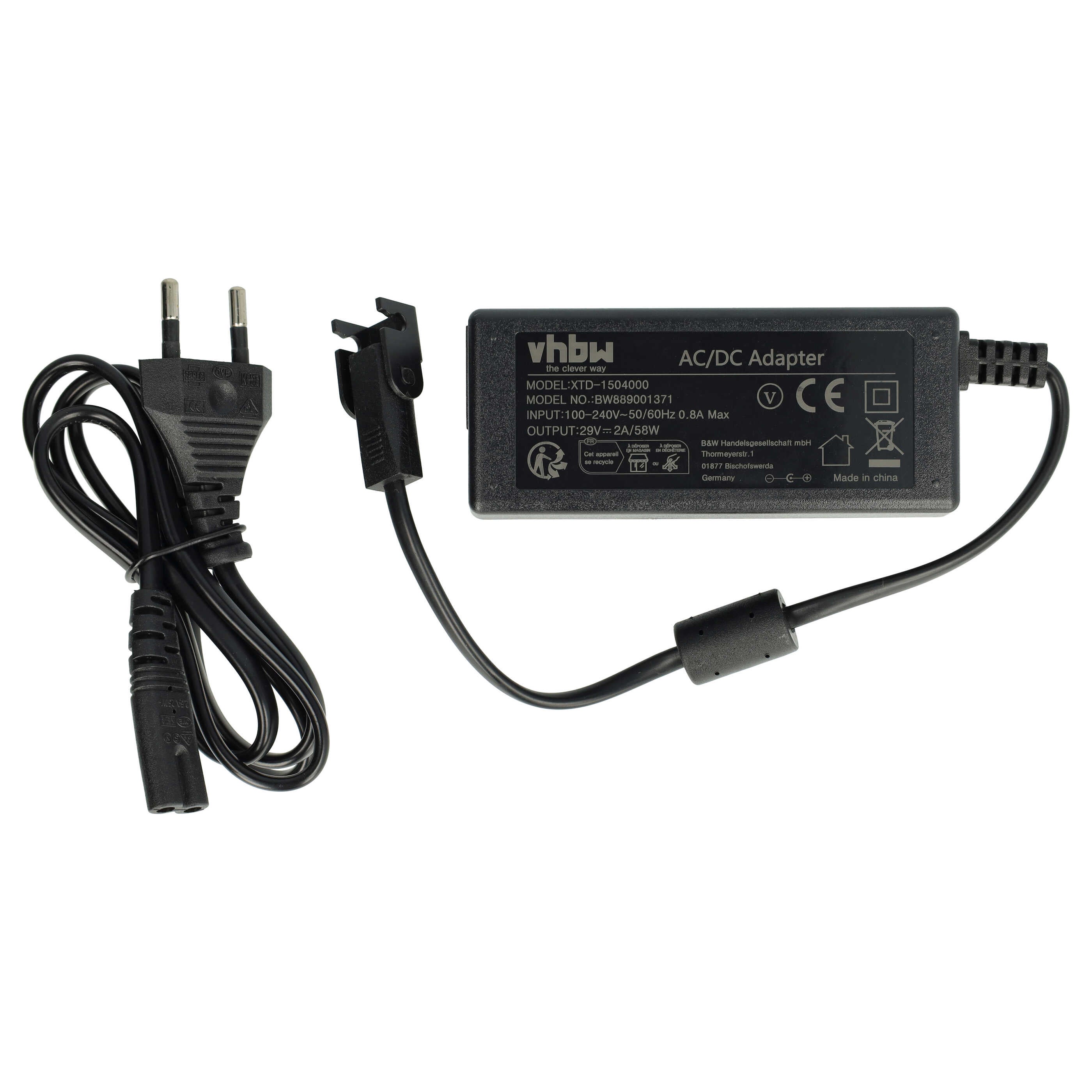Vhbw Câble D'alimentation Compatible Avec Panasonic DMC-TM600, HDC