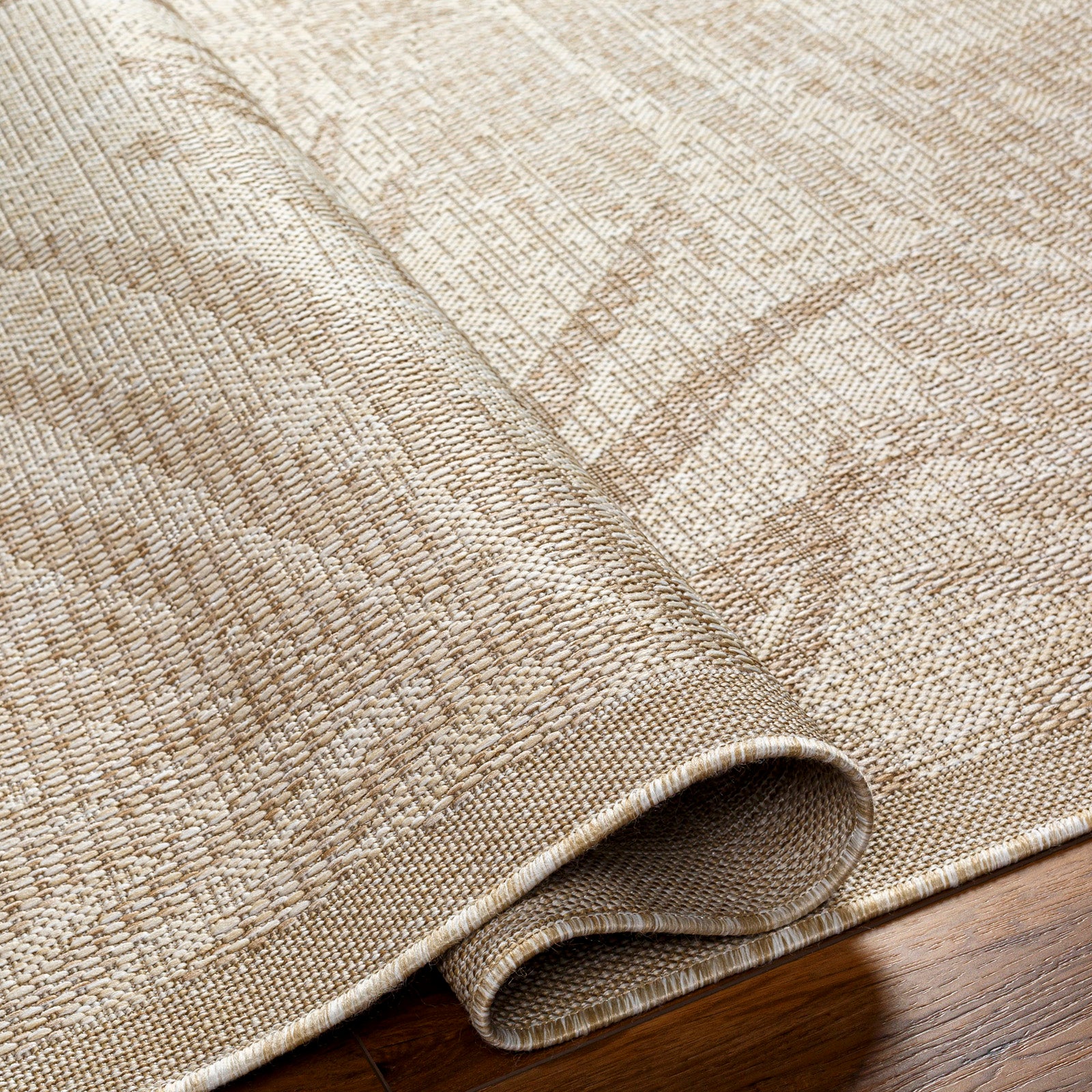 LIVABLISS Tapis d'Extérieur/Intérieur Aspect Jute Beige/Ivoire 200x275 cm Vanessa - 4