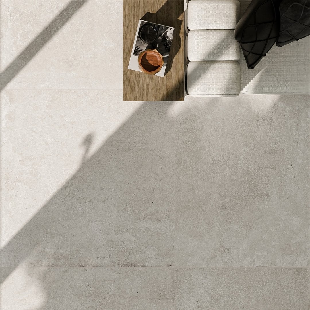 Pietra di Marsiglia Avorio - Piastrelle 61x122 cm 9,5 mm - CSM 3000 60x120 MATT R10 9 mm - 2