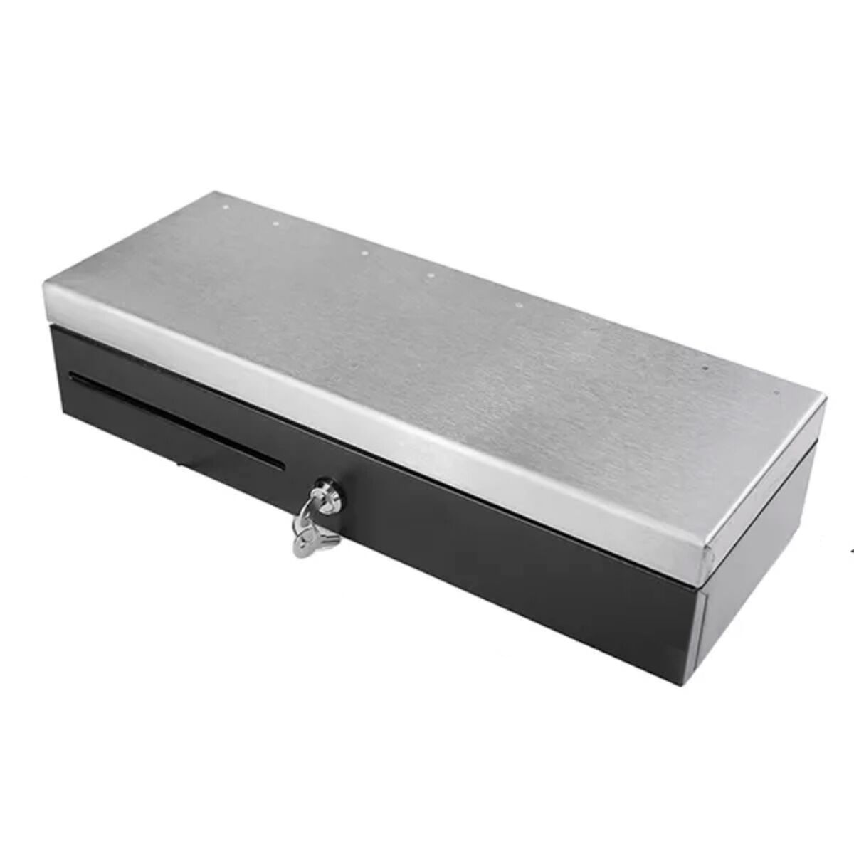 Cassetto Portamonete Mustek LB-170A In Acciaio Inossidabile - 8 Scomparti Con Serratura Di Sicurezza