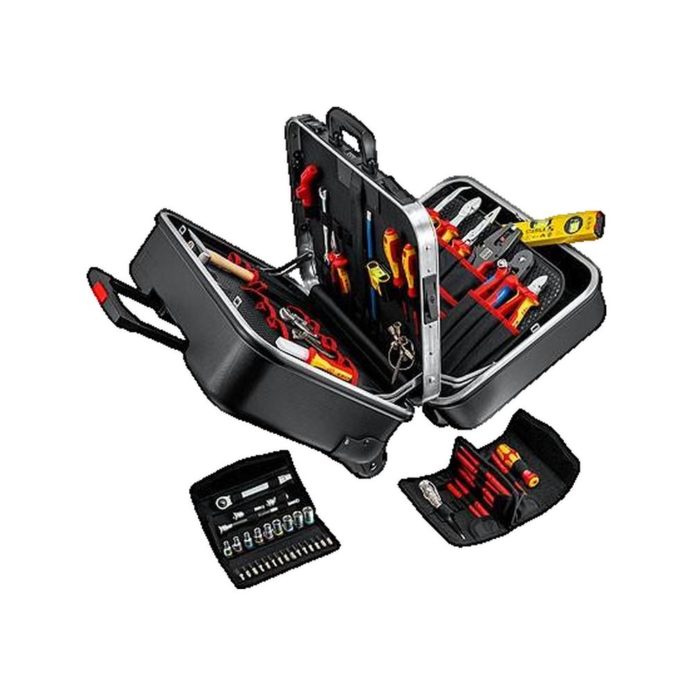 Zestaw narzędzi KNIPEX BIG Twin Move 63 elementy solidny przenośny