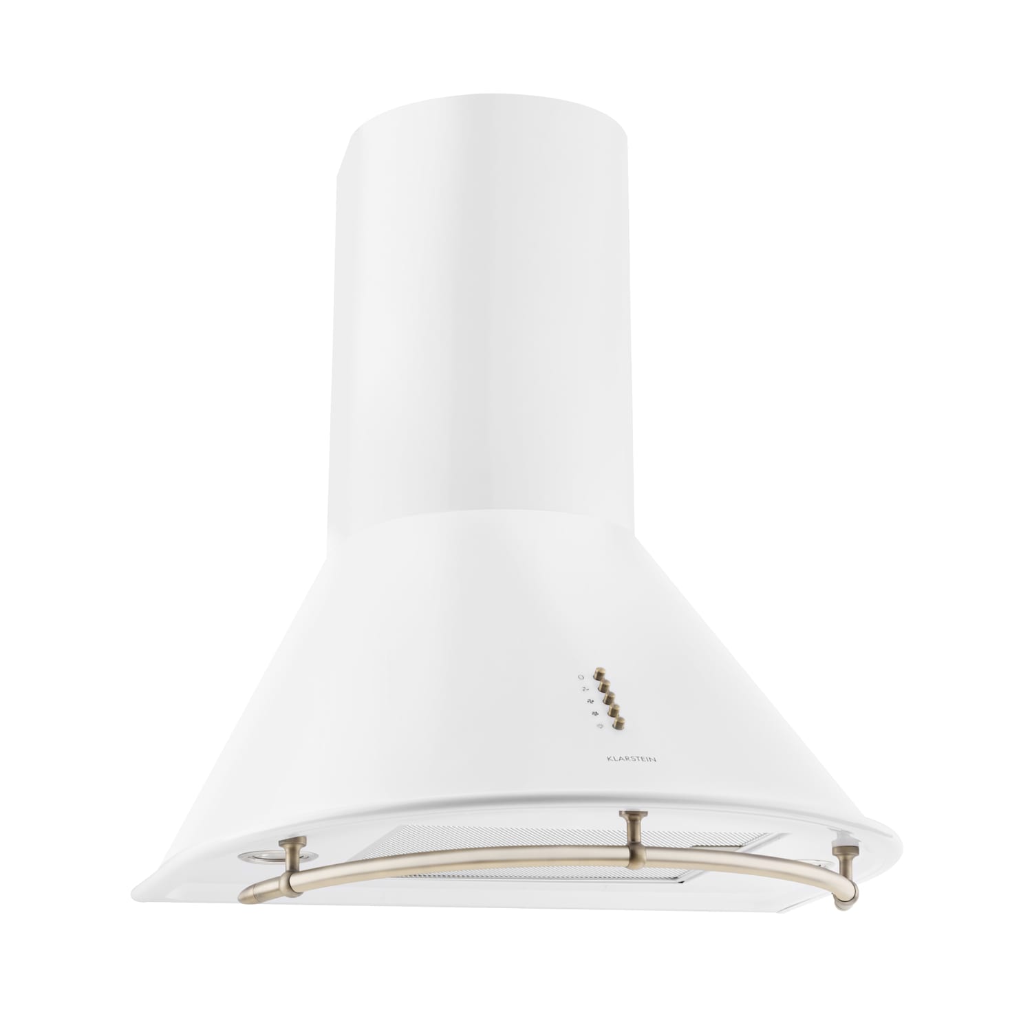 Klarstein Campana Extractora Lumio Primo Retro 60Cm 352 M³/H Luces Led Blanco , Leroy Merlin