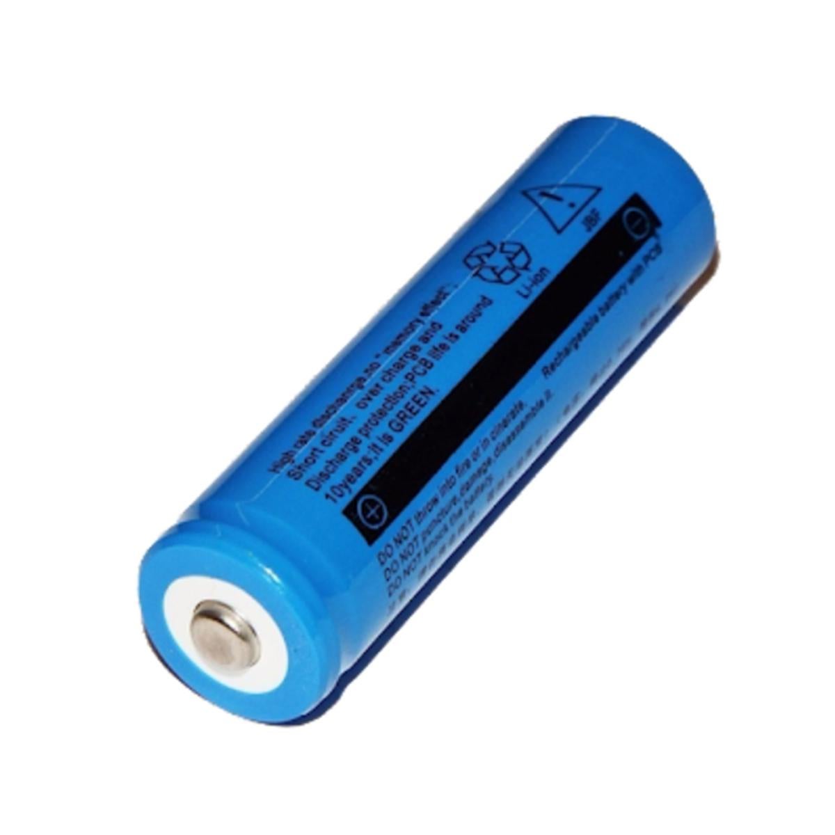 Batteria 18650 3,7V Ricaricabile Agli Ioni Di Litio Con Protezione Integrata - Fino A 7800mAh - Connettore XH-2P - Per Altoparlanti, Strumenti, Giocattoli