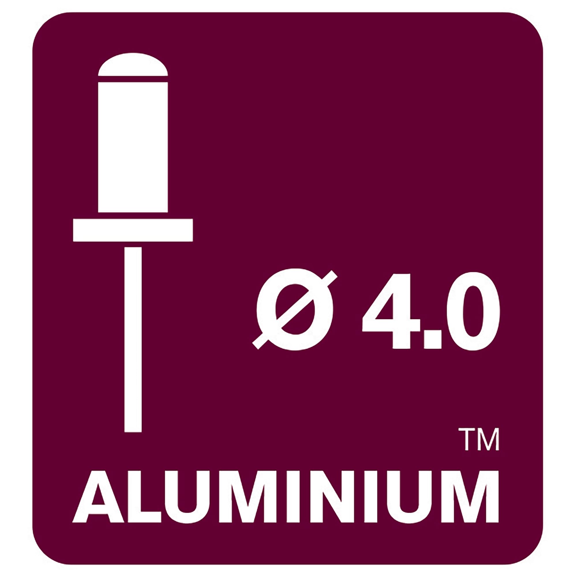 Rapid 5000378 Rivetti Standard Ø4x8 mm, Acciaio - 3