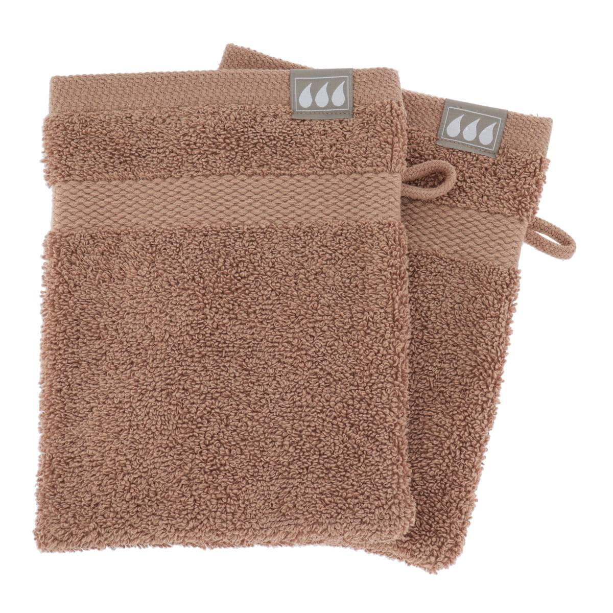 Linnea Lot de 2 Gants de Toilette Coton 550 g/m2 NAÏA Vert Olive Linnea Lot de 2 Gants de Toilette Coton 550 g/m2 NAÏA Vert Olive