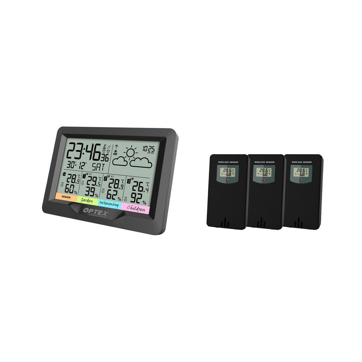 OPTEX Station Météo avec 3 Sondes Extérieures Leroy Merlin — free download
