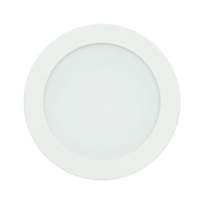 Downlight Led 12W blanco gran angular - Luz Fría | Leroy Merlin
