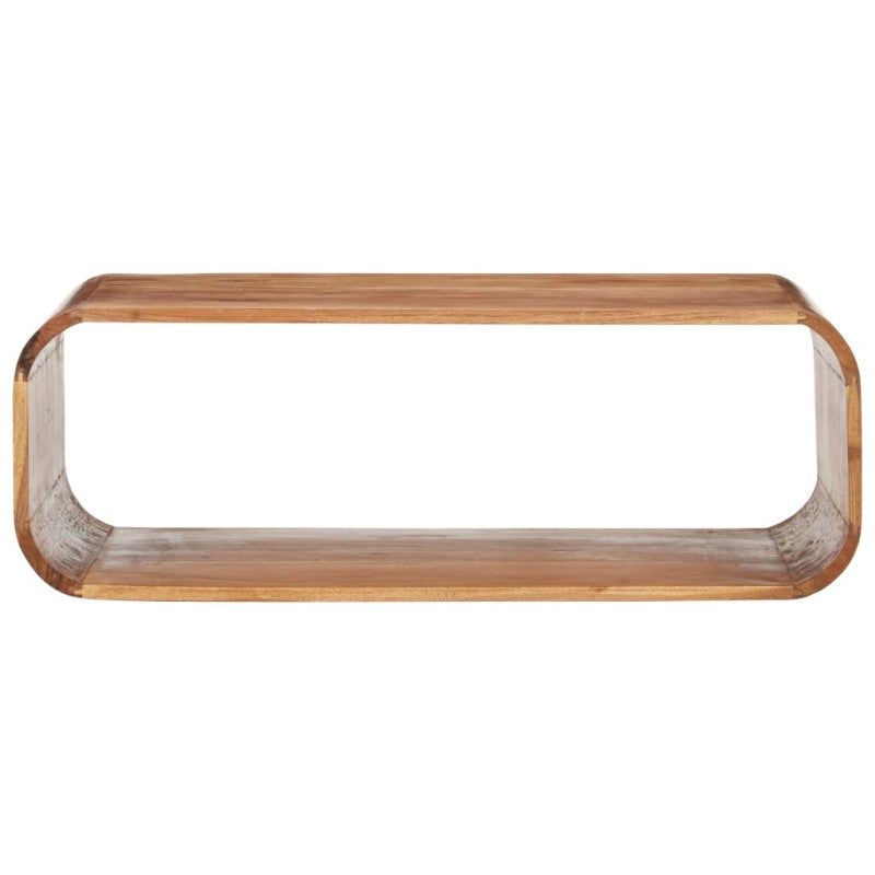 Stolik kawowy, 90 x 50 x 30 cm, lite drewno akacjowe - 2