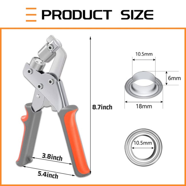 Pinza Per Occhielli Metallici PINZA OCCHIELLATRICE Fustellatrice