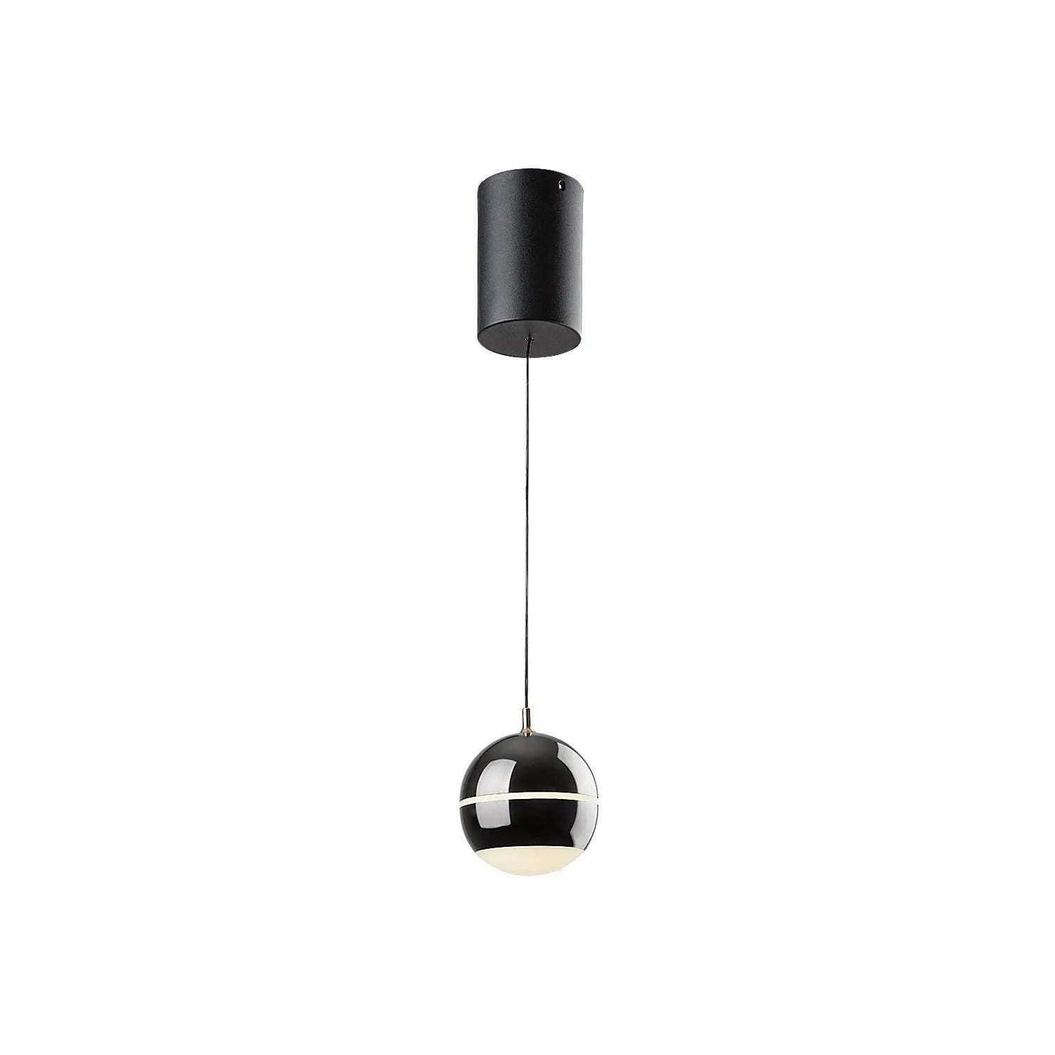 Lampa wisząca LED MAELO 6W Neutralna biel 200lm metal czarno-biała wym:200x10x10cm IP20 Rabalux