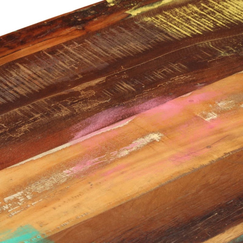 Stolik kawowy z 3 szufladami z drewna odzyskanego, 100x50x35 cm - 6