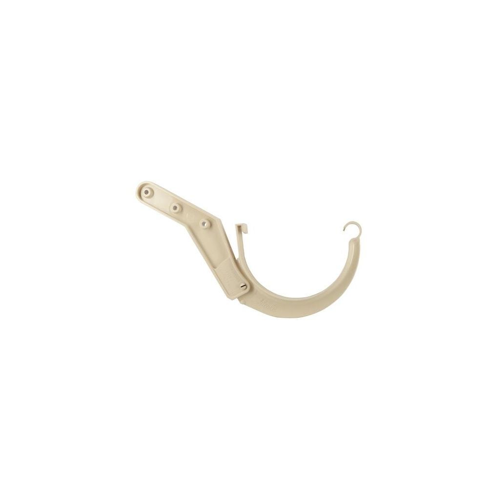 NICOLL Crochet chevron orientable plastique 25 sable - 2