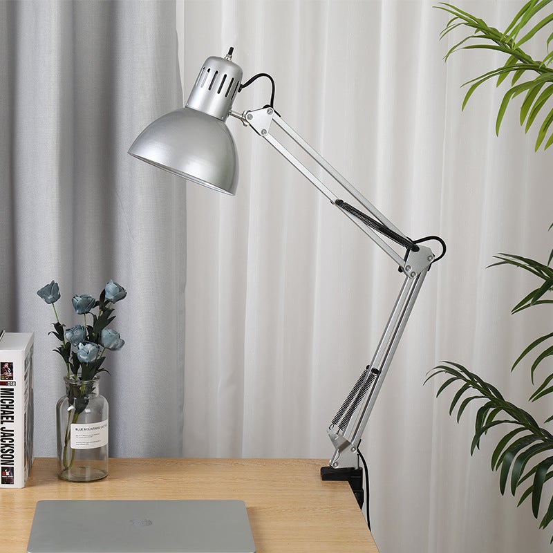 Lampe De Bureau Flexible BRILONER – Noir – Douille E27 (max 10W) – Moderne – IP20