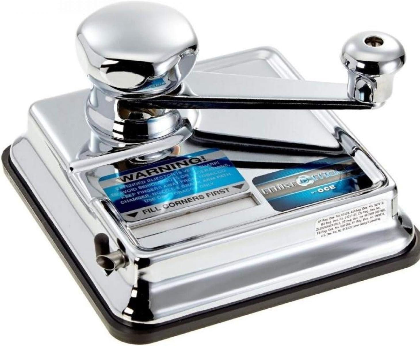 Mikromatic Duo Joke Machine Cigarettes, Silver Cigarette Roller
