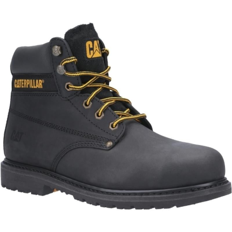 Bota de segurança castanho escuro Nubuk S3 T45 Caterpillar - 5