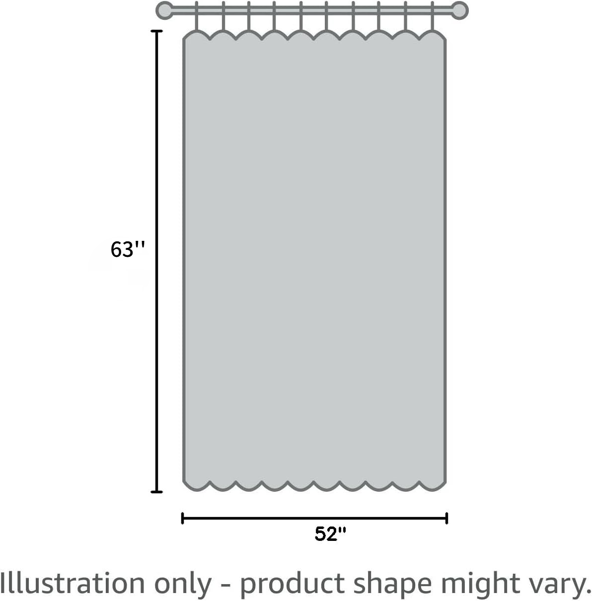 Zasłony z lnianego tiulu przepuszczające światło, odpowiednie do salonów i sypialni, zapewniające prywatność, 52 cale na 63 cale, kolor lniany - 8