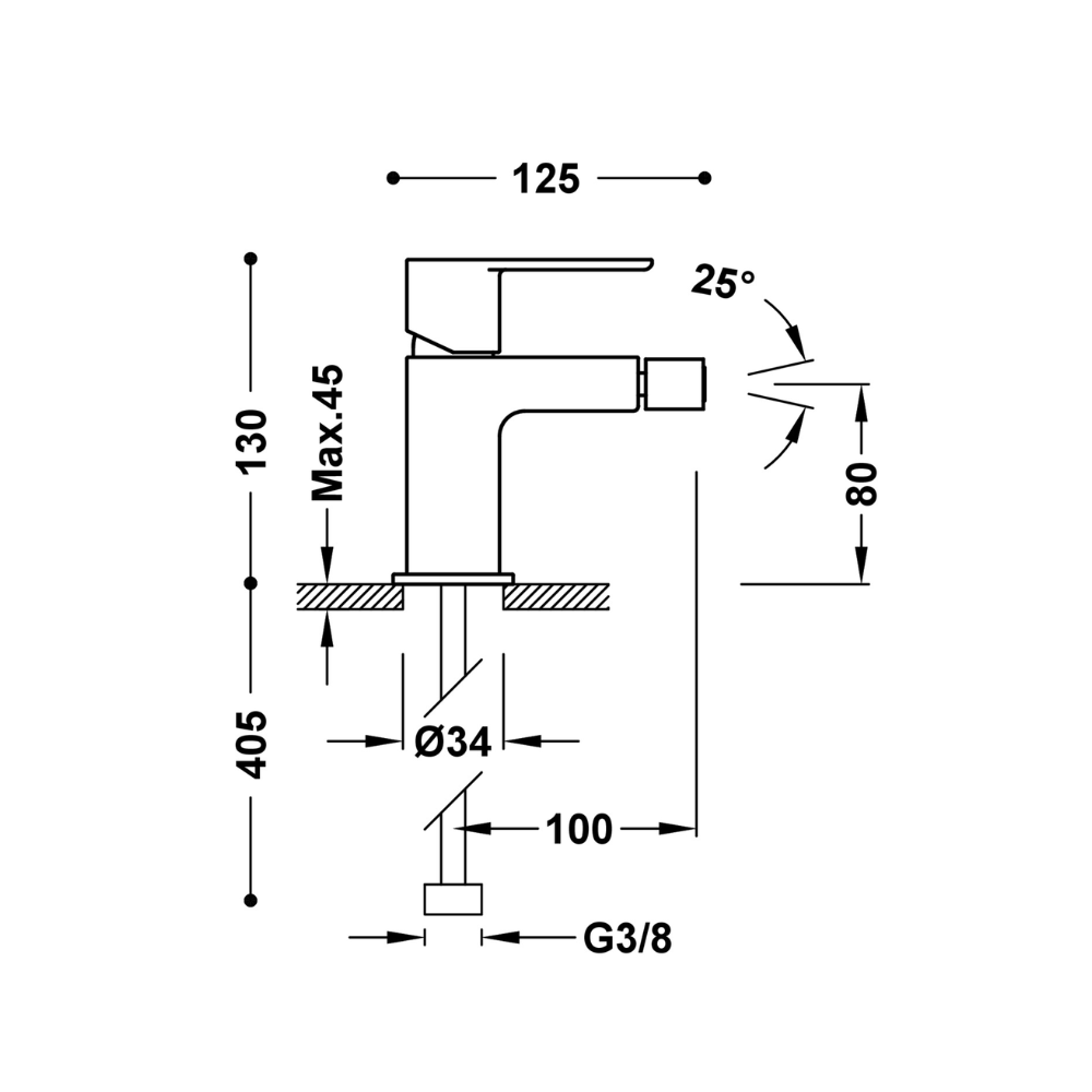 LOFT-TRES 20012001 Grifo Bidé - 2