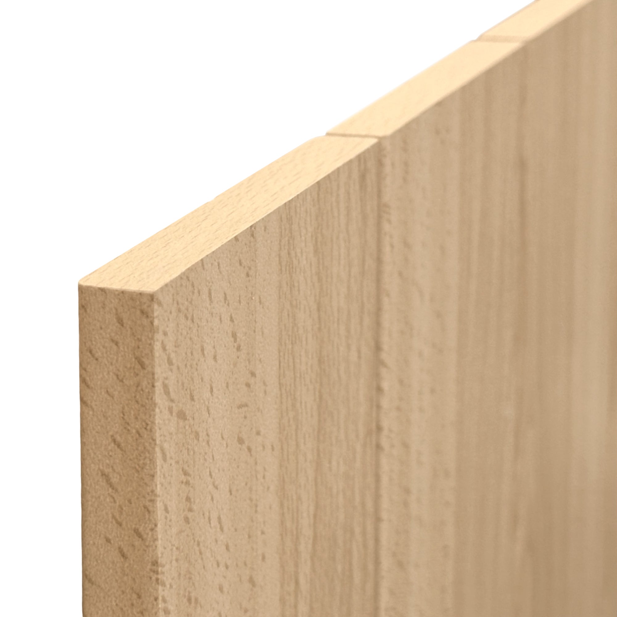 DHOME Tête de lit en bois recyclé MDF Vertical Pallet Style 150x46 Lits 150 - Bois Naturel - 6