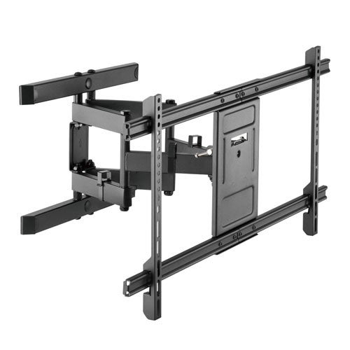Holmios Easy Solutions Soporte Tv Pared Giratorio Con Doble Brazo 43, 90 Vesa Max 800X400 Negro , Leroy Merlin