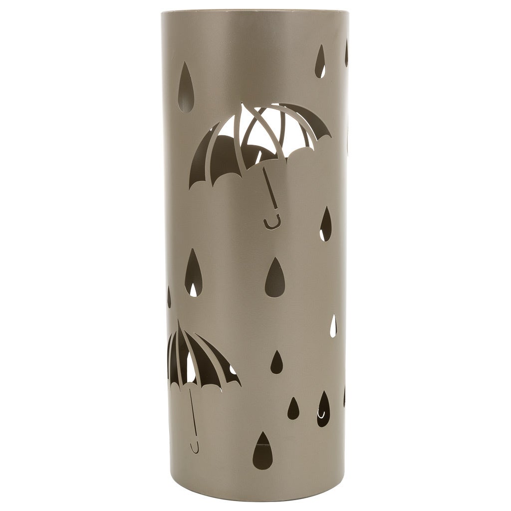 Porte-parapluie rond en métal doré d20x50h - 2