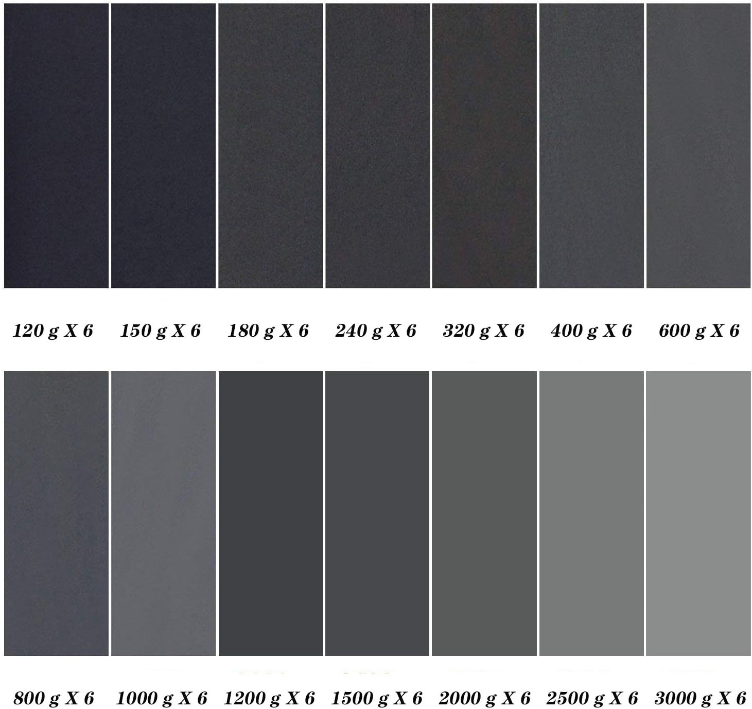 BOSHCRAFT Lot De 12 Feuilles De Papier Abrasif Grain 120 Pour Meubles En Bois, Métal, Ponceuse Manuelle - Feuilles De Papier De Verre Découpées Pour Utilisation - 22,9 X 27,9 Cm