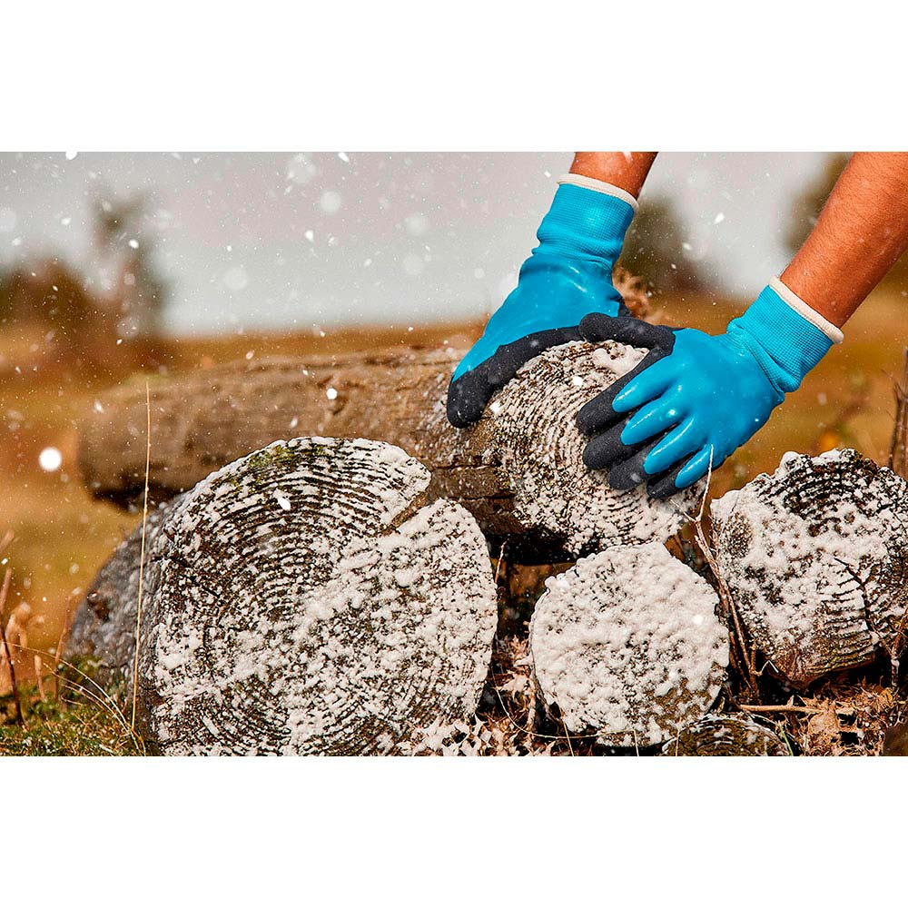 Gant de travail à froid polyester/nylon/nitrile taille 9 juba - 6