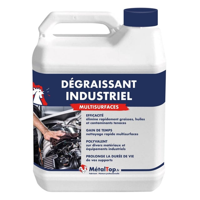 Degraissant Industriel - 60 L - Métaltop