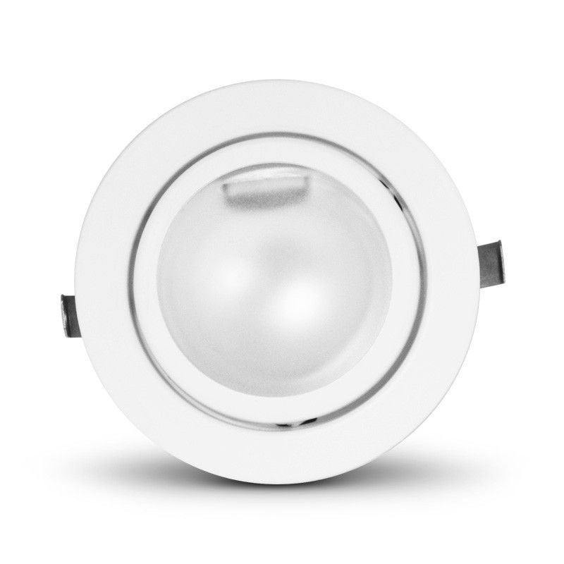 Support Spot G4 Rond – Aluminium Blanc – Ø75mm – Plafond – IP20 - 2