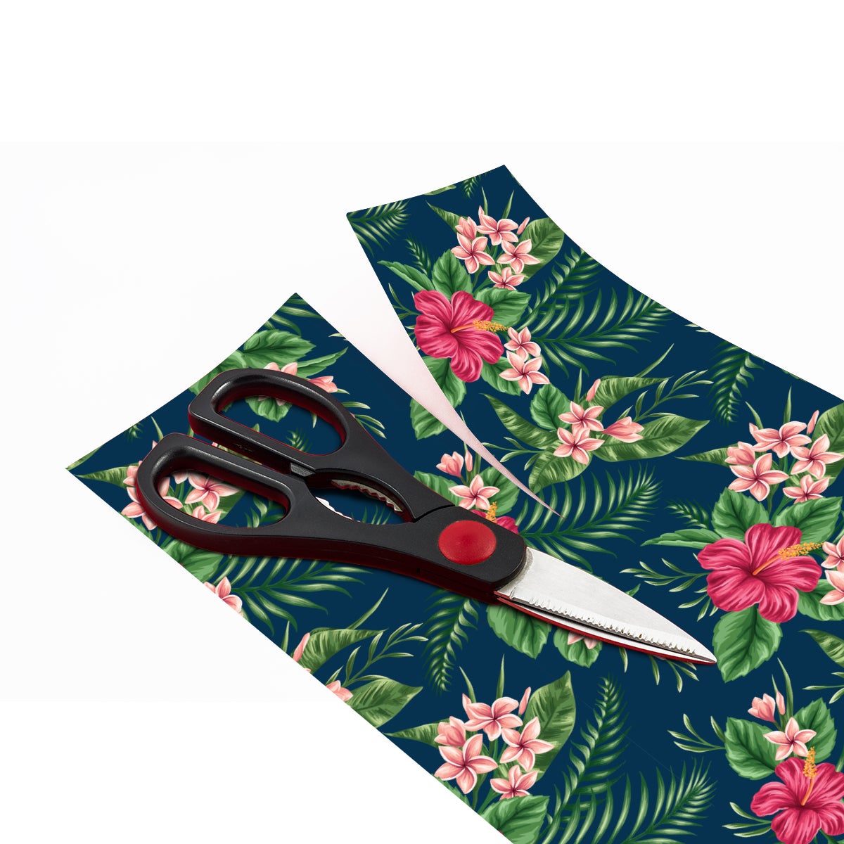 Adesivo mobili tropicale rattiya - Sticker adesivo - adesivi murali - 40x60cm - 6