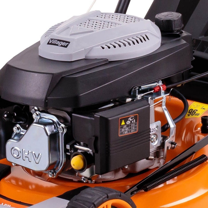 Tondeuse à gazon mulching tractée 146cc 4 en 1 coupe 46cm Villager Prime 4111T - 5