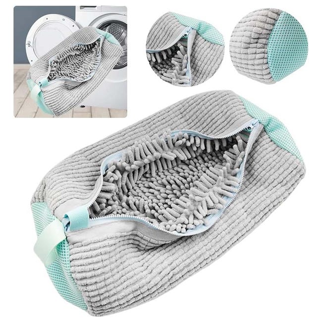 2pz borsa protettiva scarpe per lavatrice, sacco lavaggio sneakers, asciugatrice e lavatrice, riutilizzabile, adatta a tutte le taglie | Leroy Merlin 2pz borsa protettiva scarpe per lavatrice, sacco lavaggio sneakers, asciugatrice e lavatrice, riutilizzabile, adatta a tutte le taglie | Leroy Merlin