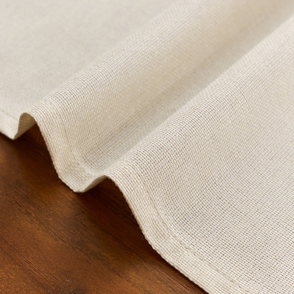 Camino de mesa lavable color beige, ideal para otoño, decoración del hogar, fiestas y celebraciones, 30 x 140 cm. - 3