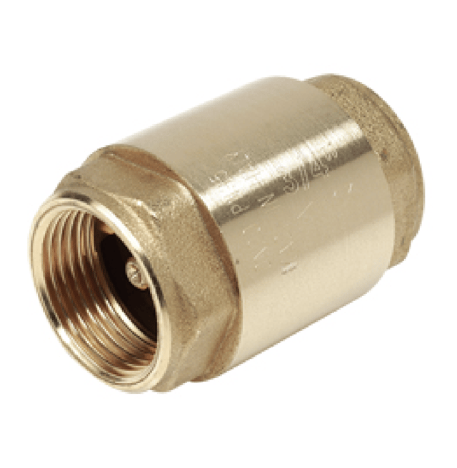 Clapet anti-retour à disque en laiton/Plastique Giacomini R60 - 3/8