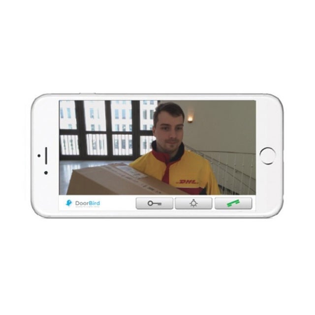DoorBird Video-T rsprechanlage, IP mit RFID, Anthrazit, D2101V-RAL7016