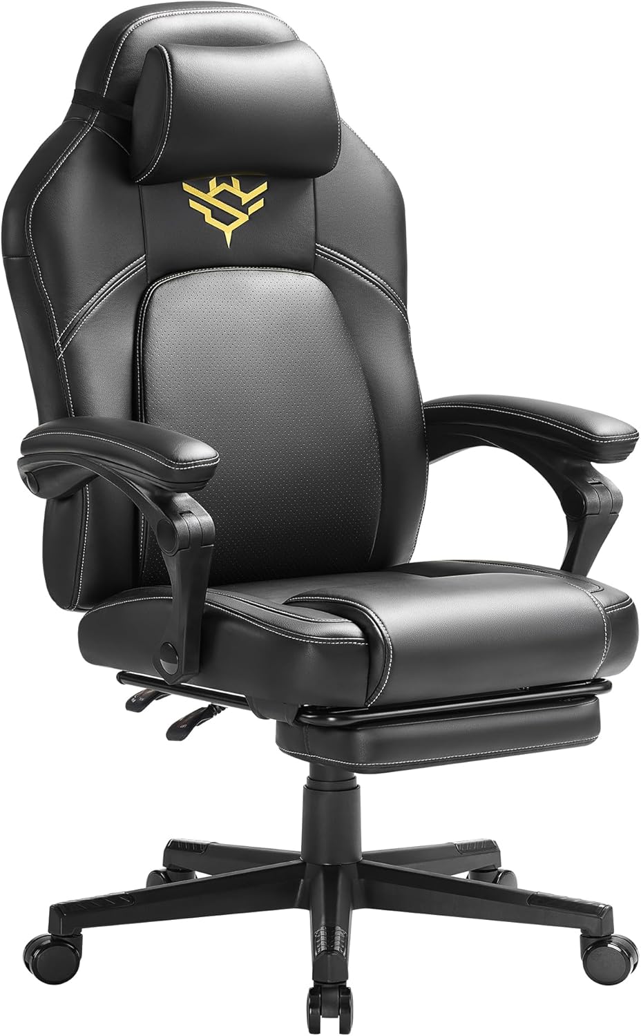 Silla de Juegos, Silla Racing Ergonómica para Ordenador con Reposapiés ...