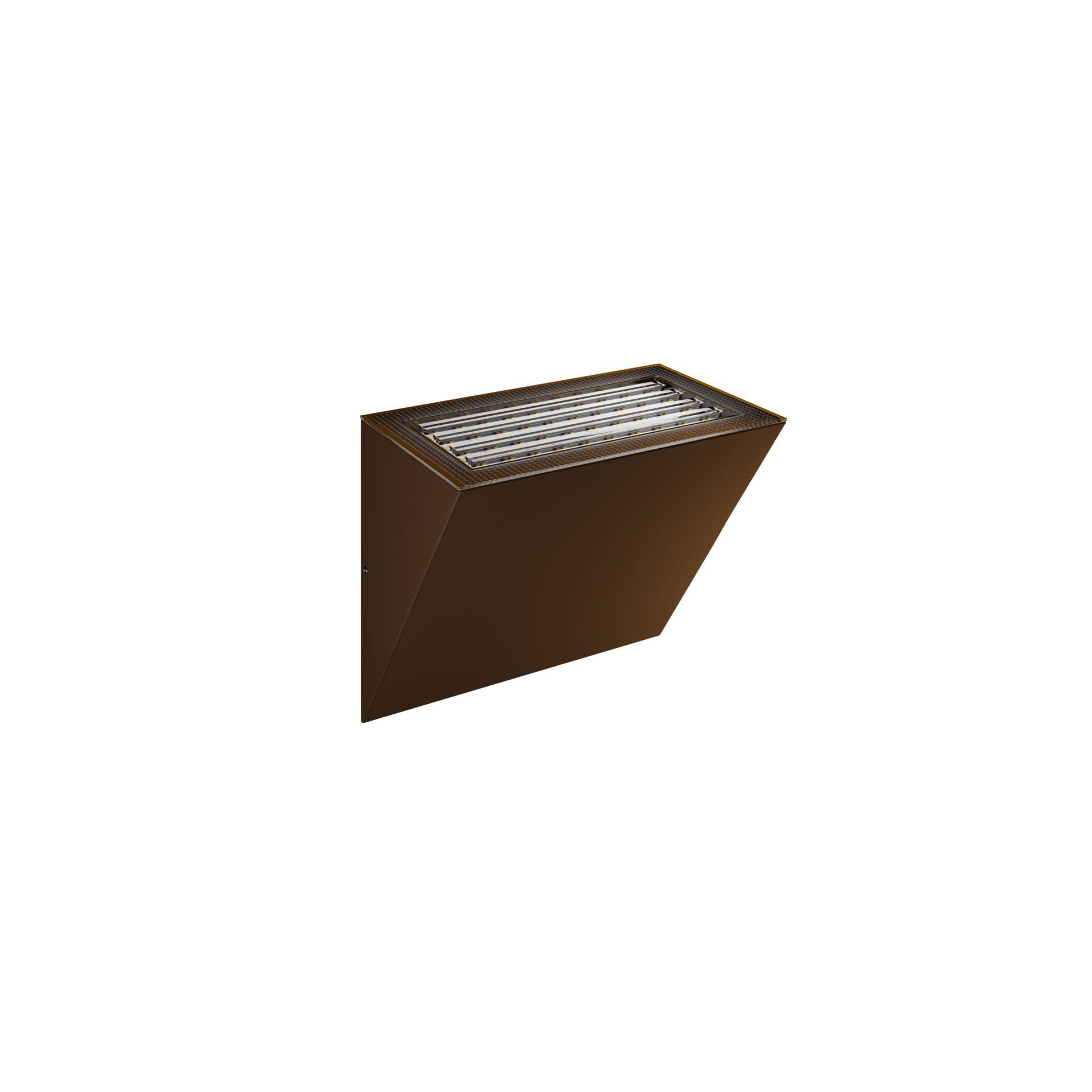 Aplic LED Corten MINI COMET 40x90mm, comutator 10/20W 2700K/3200K/4000K, TRIAC reglabil IP65 - Beneito & Faure