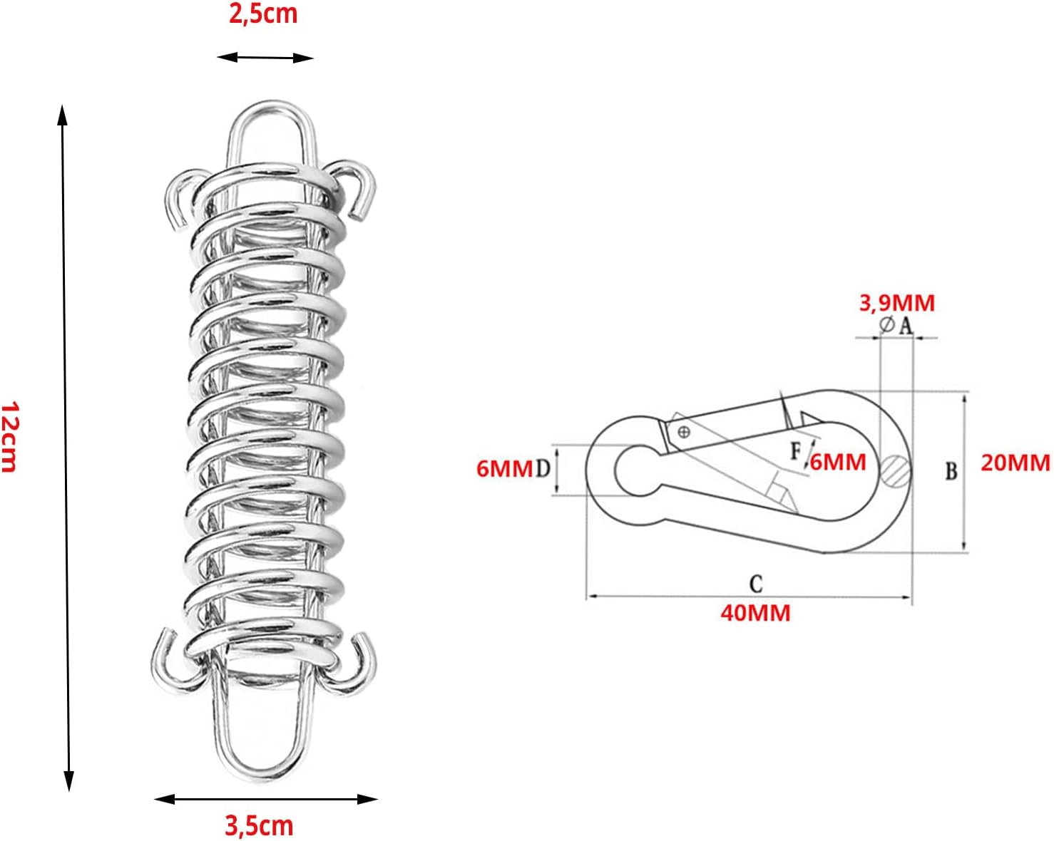Serratura a Scatto a Molla in Acciaio Inossidabile 304 Hansheng Tongchuang - Stile Joe 5087