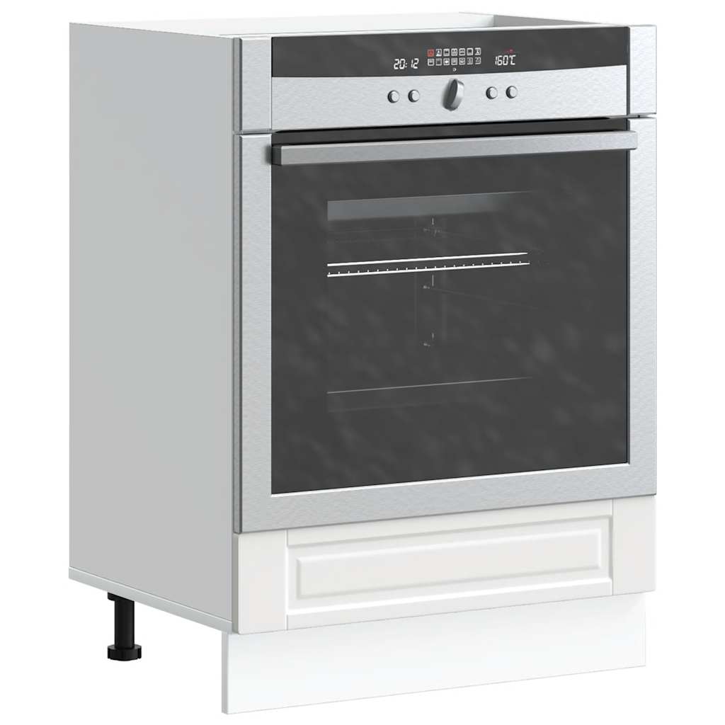 Mueble horno porto madera contrachapada blanca