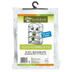 Telone Serra Tunnel 6m² IDMarket 130 G/m² Bianco - Copertura Anti-UV Per Serra Giardino - Foto 1