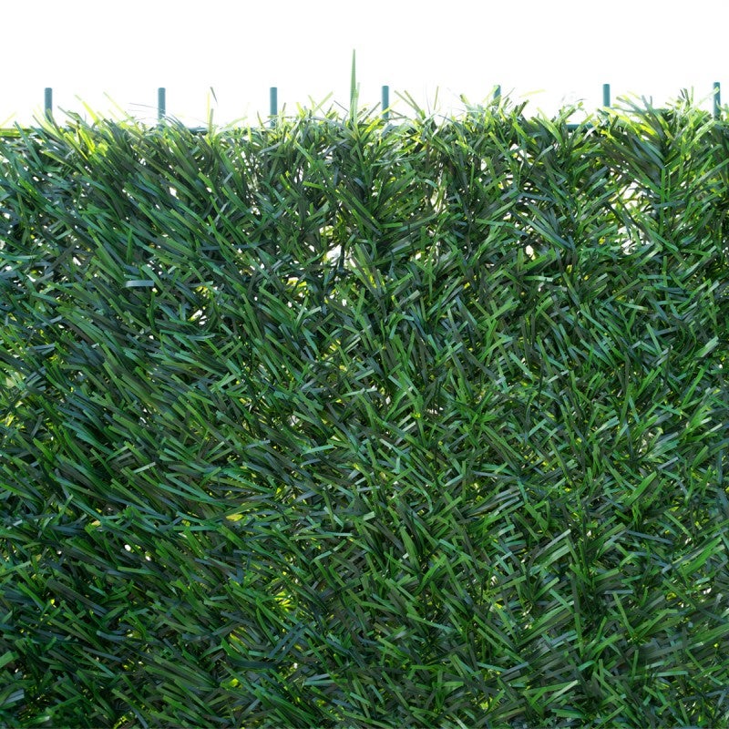 Haie artificielle occultante 90 brins L 3m x H1m50 - 5