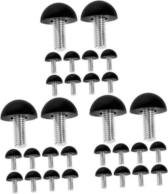 Pieds Meubles Réglables M6 30 Pièces Niveleurs Pieds pour Table Chaise ...